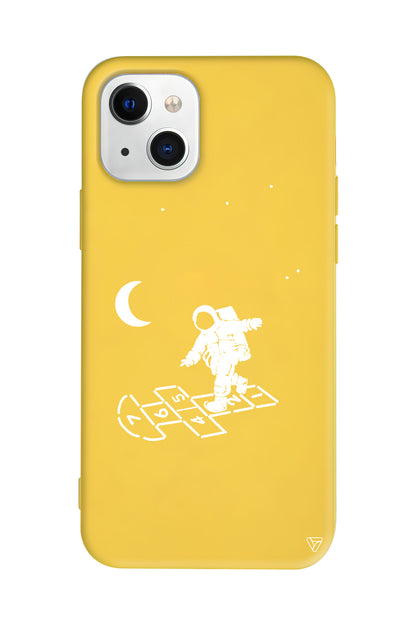 Uzayda Oyun Lansman Model İçi Kadife Silikon Telefon Kılıfı