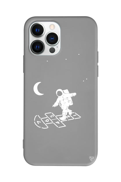 Uzayda Oyun Lansman Model İçi Kadife Silikon Telefon Kılıfı