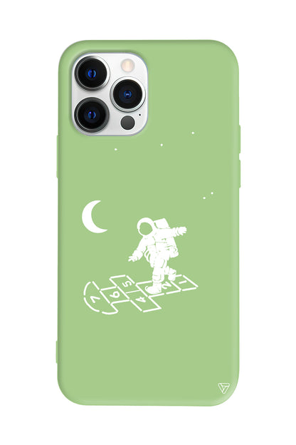 Uzayda Oyun Lansman Model İçi Kadife Silikon Telefon Kılıfı