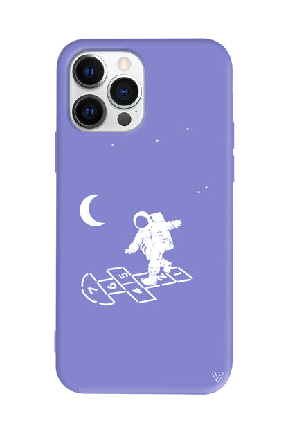 Uzayda Oyun Lansman Model İçi Kadife Silikon Telefon Kılıfı