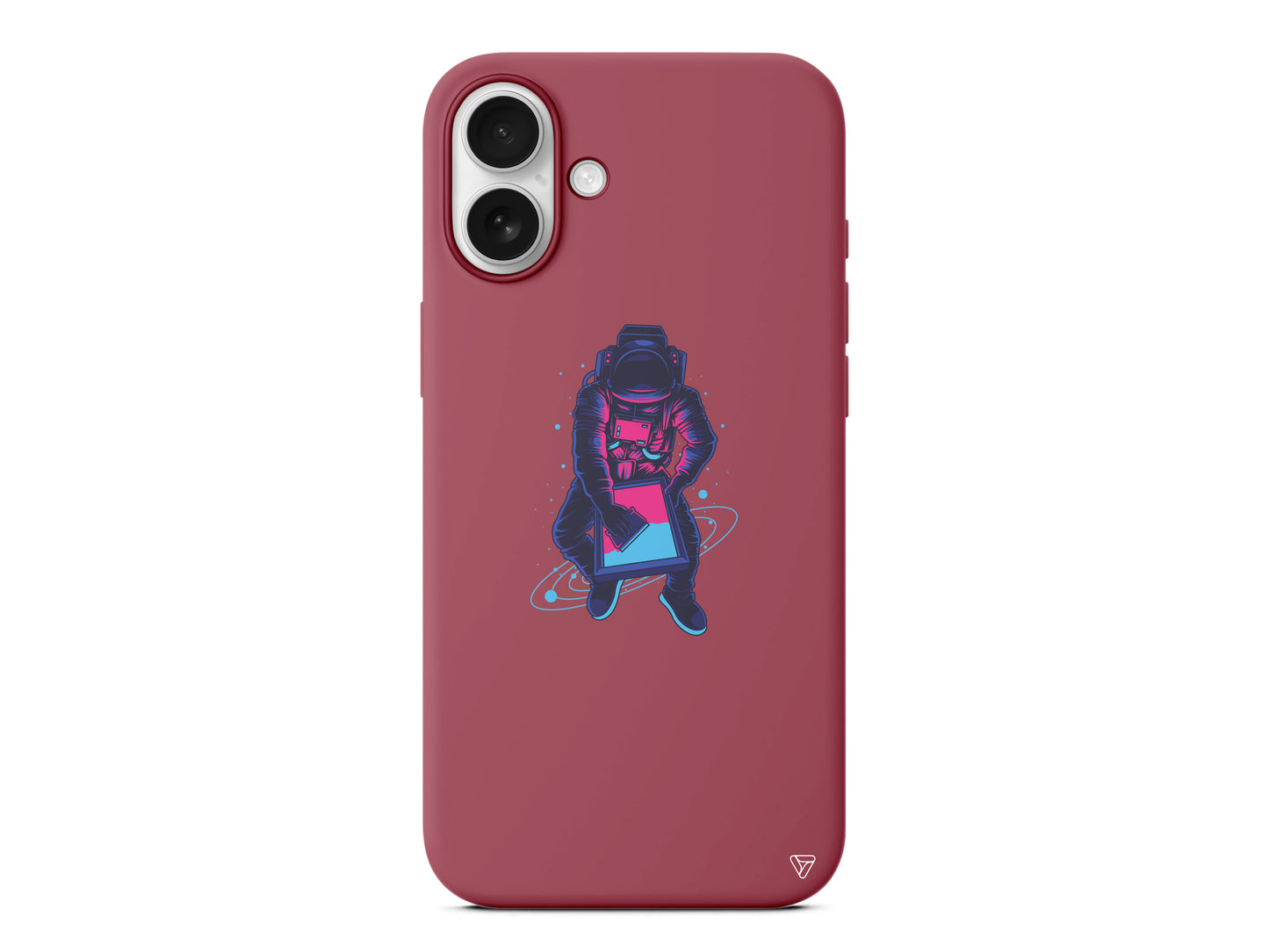 Mavi Dunya Lansman Model İçi Kadife Silikon Telefon Kılıfı – Plus Serisine Özel