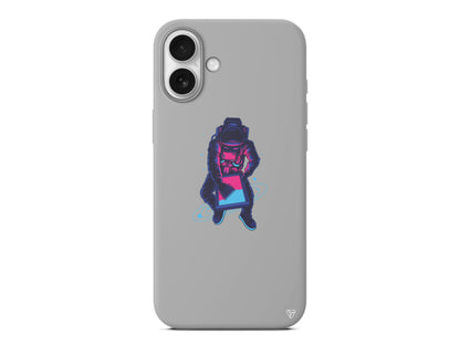 Mavi Dunya Lansman Model İçi Kadife Silikon Telefon Kılıfı – Plus Serisine Özel