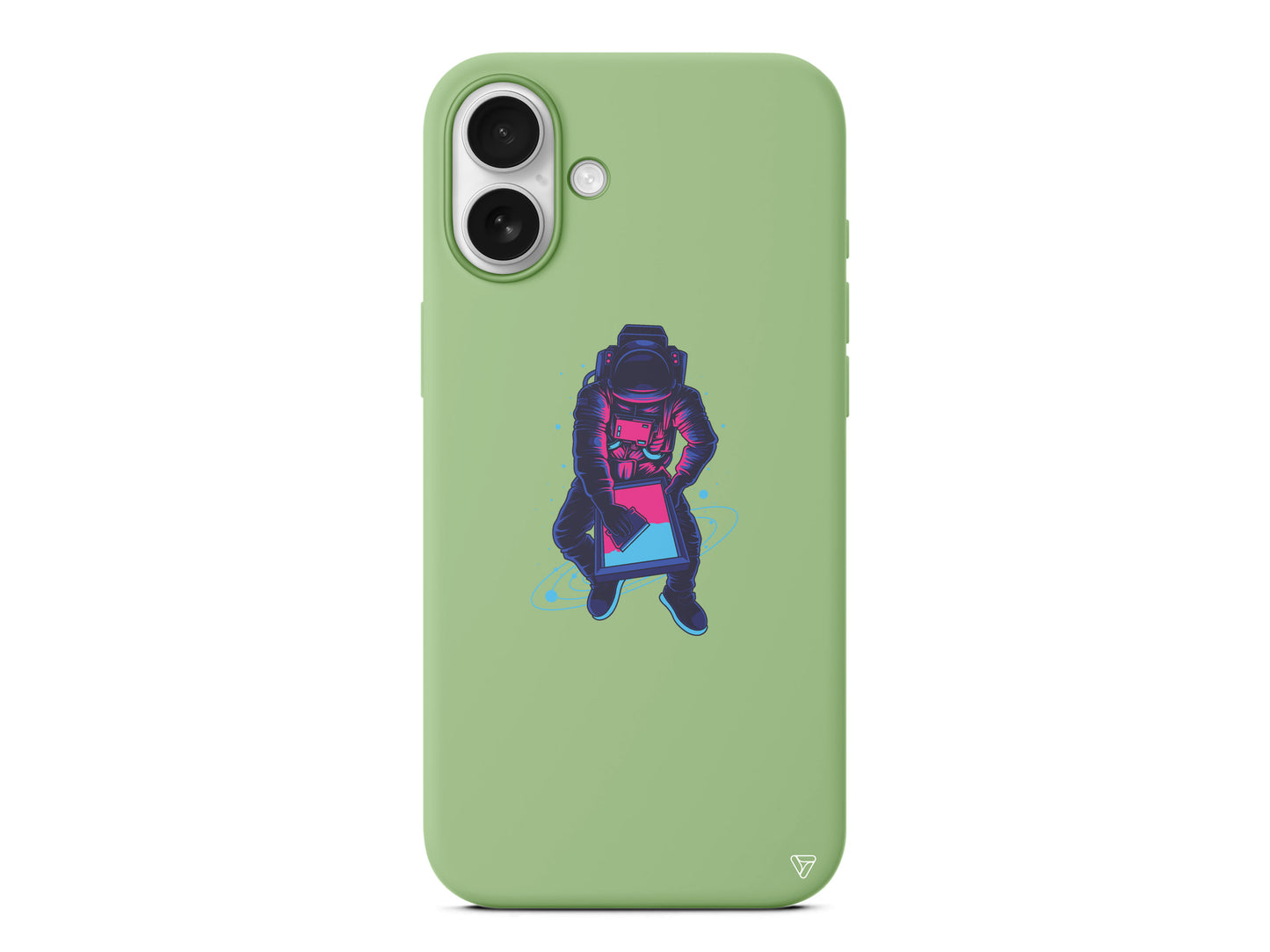 Mavi Dunya Lansman Model İçi Kadife Silikon Telefon Kılıfı – Plus Serisine Özel