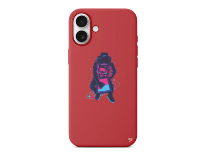 Mavi Dunya Lansman Model İçi Kadife Silikon Telefon Kılıfı – Plus Serisine Özel