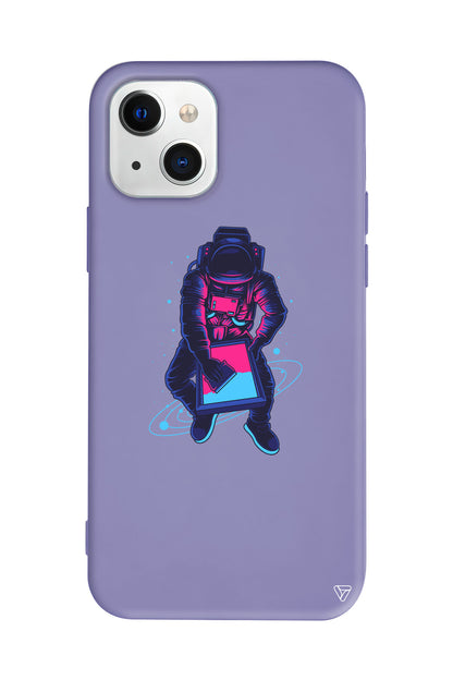 Mavi Dunya Lansman Model İçi Kadife Silikon Telefon Kılıfı – Plus Serisine Özel