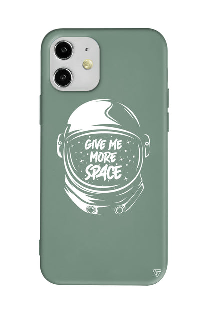 Give Me More Space Lansman Model İçi Kadife Silikon Telefon Kılıfı