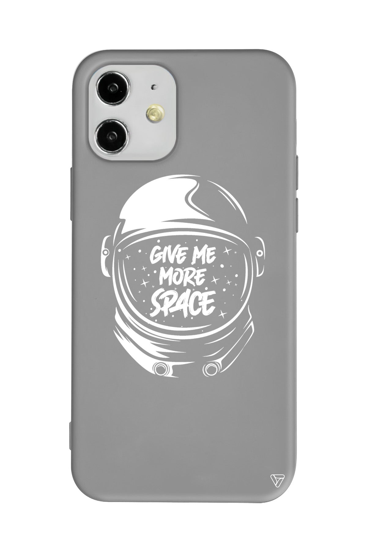 Give Me More Space Lansman Model İçi Kadife Silikon Telefon Kılıfı