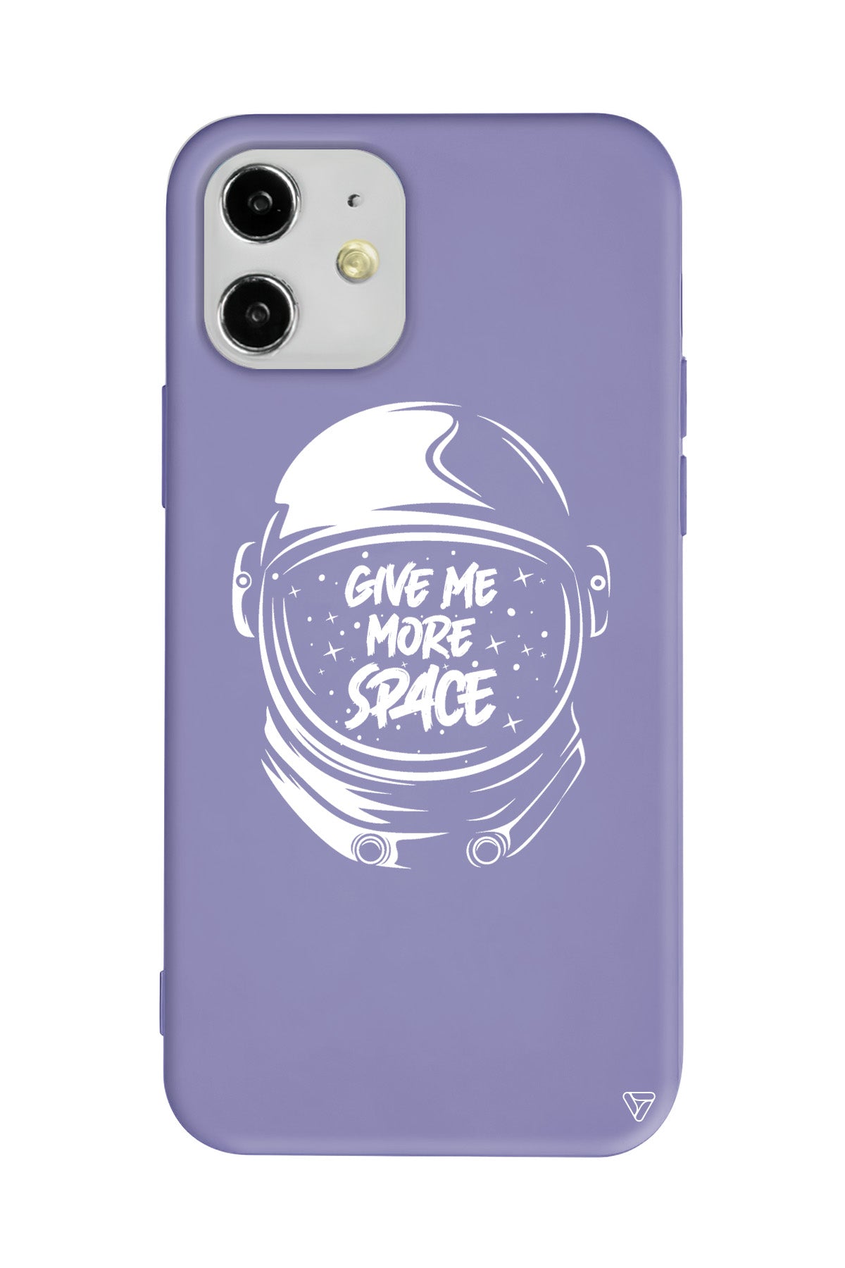 Give Me More Space Lansman Model İçi Kadife Silikon Telefon Kılıfı
