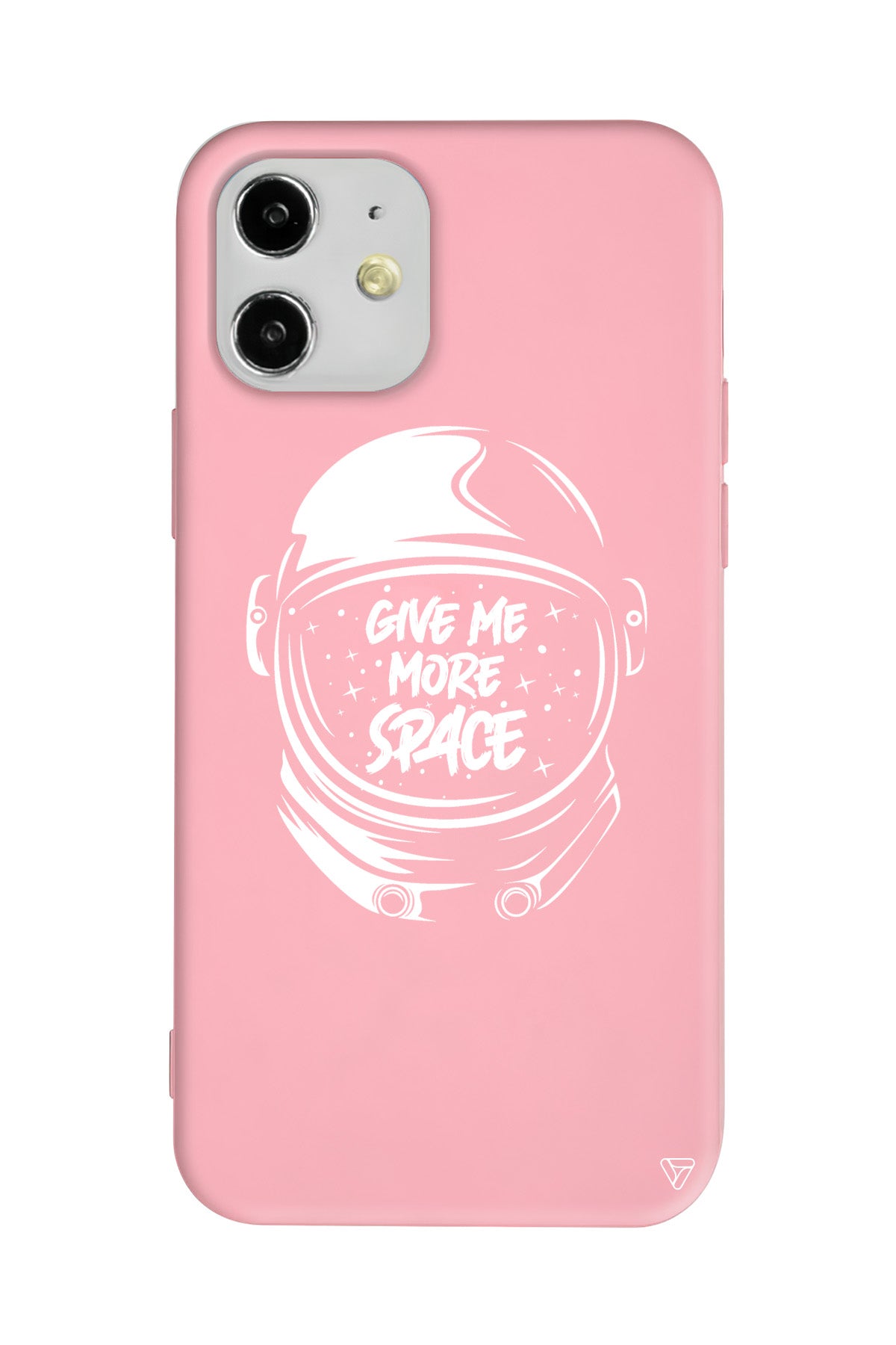 Give Me More Space Lansman Model İçi Kadife Silikon Telefon Kılıfı