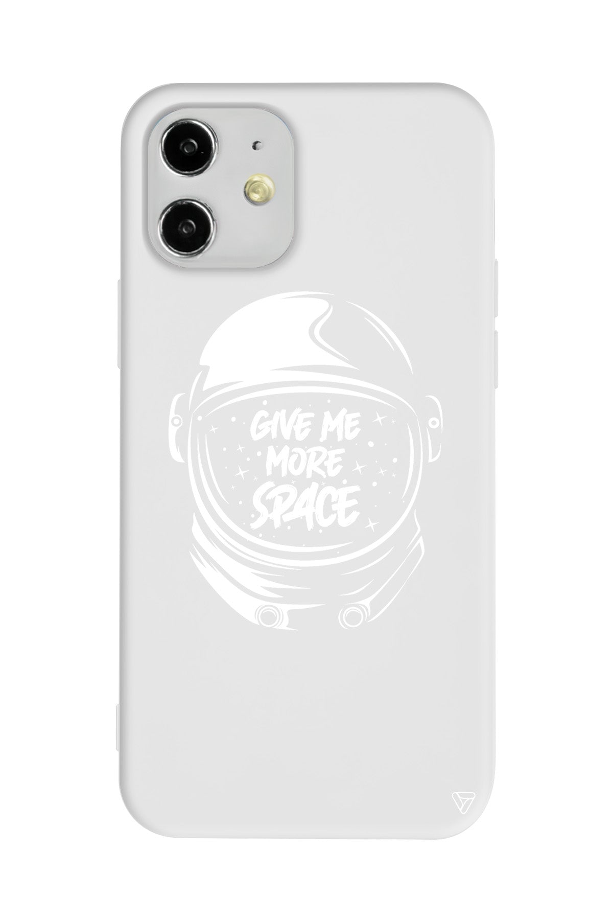 Give Me More Space Lansman Model İçi Kadife Silikon Telefon Kılıfı