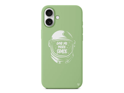 Give Me More Space Lansman Model İçi Kadife Silikon Telefon Kılıfı – Plus Serisine Özel