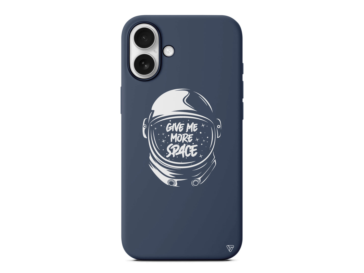 Give Me More Space Lansman Model İçi Kadife Silikon Telefon Kılıfı