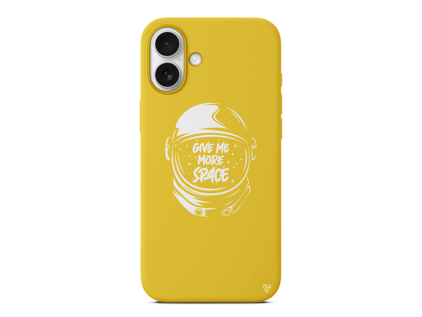 Give Me More Space Lansman Model İçi Kadife Silikon Telefon Kılıfı