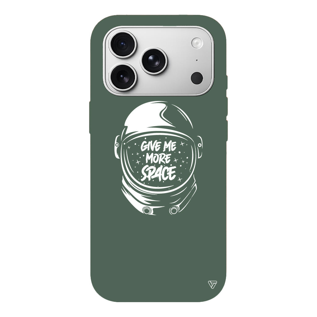 Give Me More Space Lansman Model İçi Kadife Silikon Telefon Kılıfı