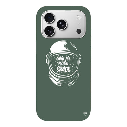 Give Me More Space Lansman Model İçi Kadife Silikon Telefon Kılıfı