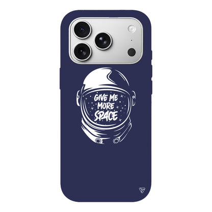 Give Me More Space Lansman Model İçi Kadife Silikon Telefon Kılıfı