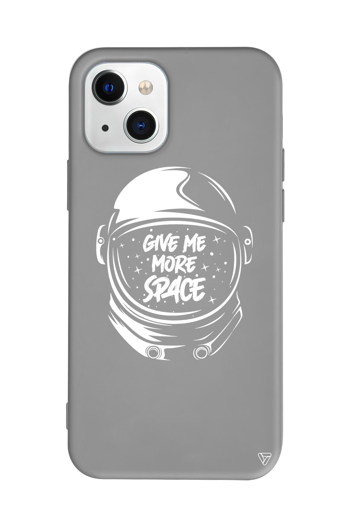 Give Me More Space Lansman Model İçi Kadife Silikon Telefon Kılıfı