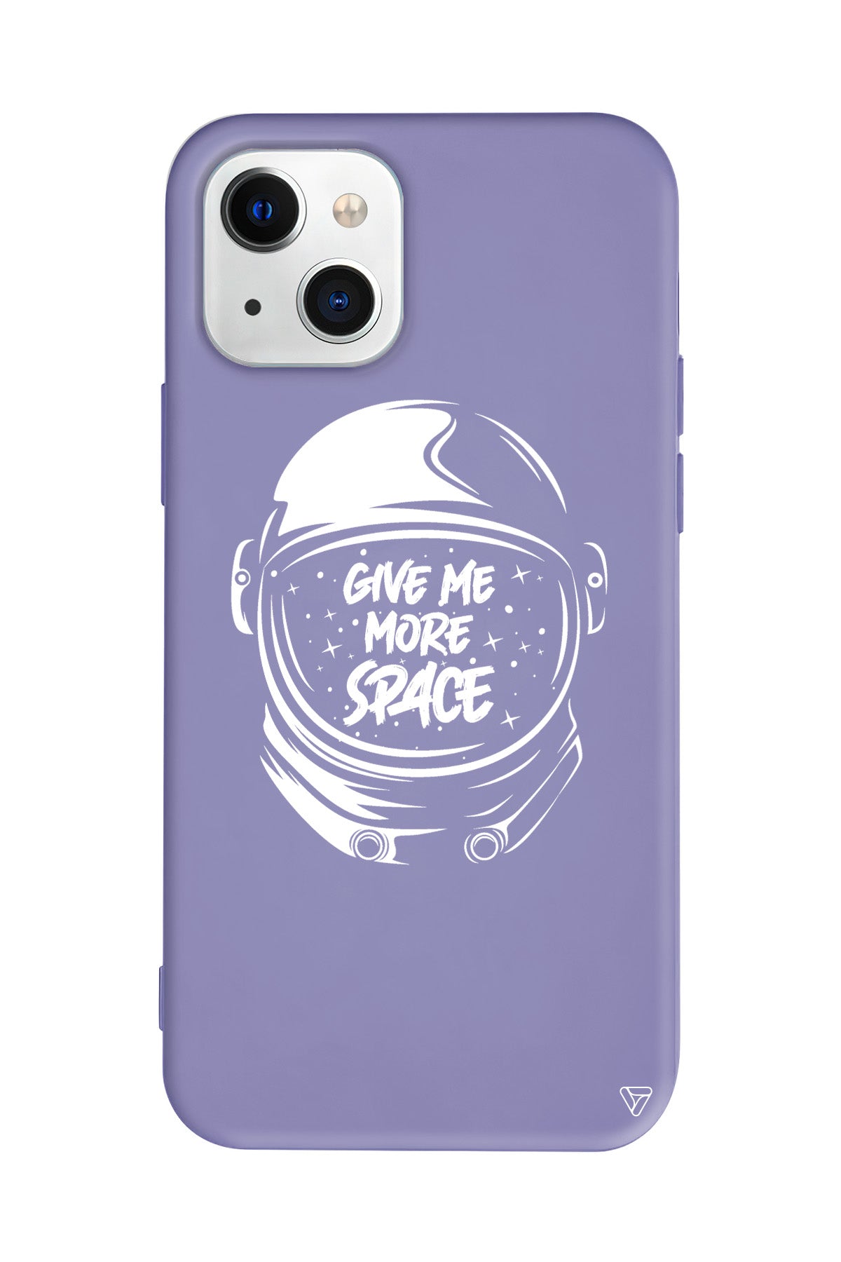 Give Me More Space Lansman Model İçi Kadife Silikon Telefon Kılıfı