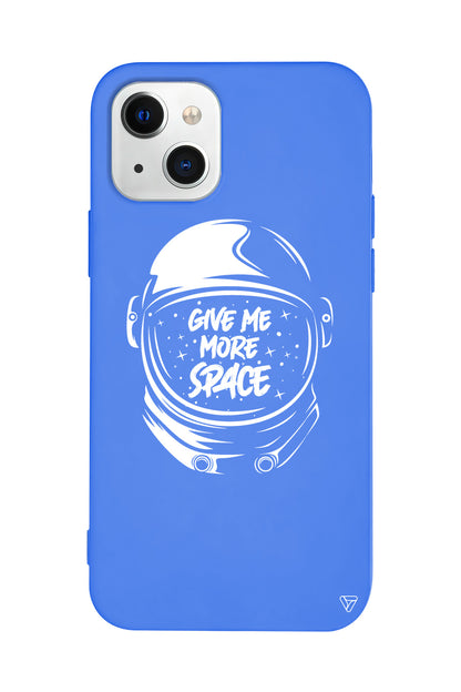 Give Me More Space Lansman Model İçi Kadife Silikon Telefon Kılıfı