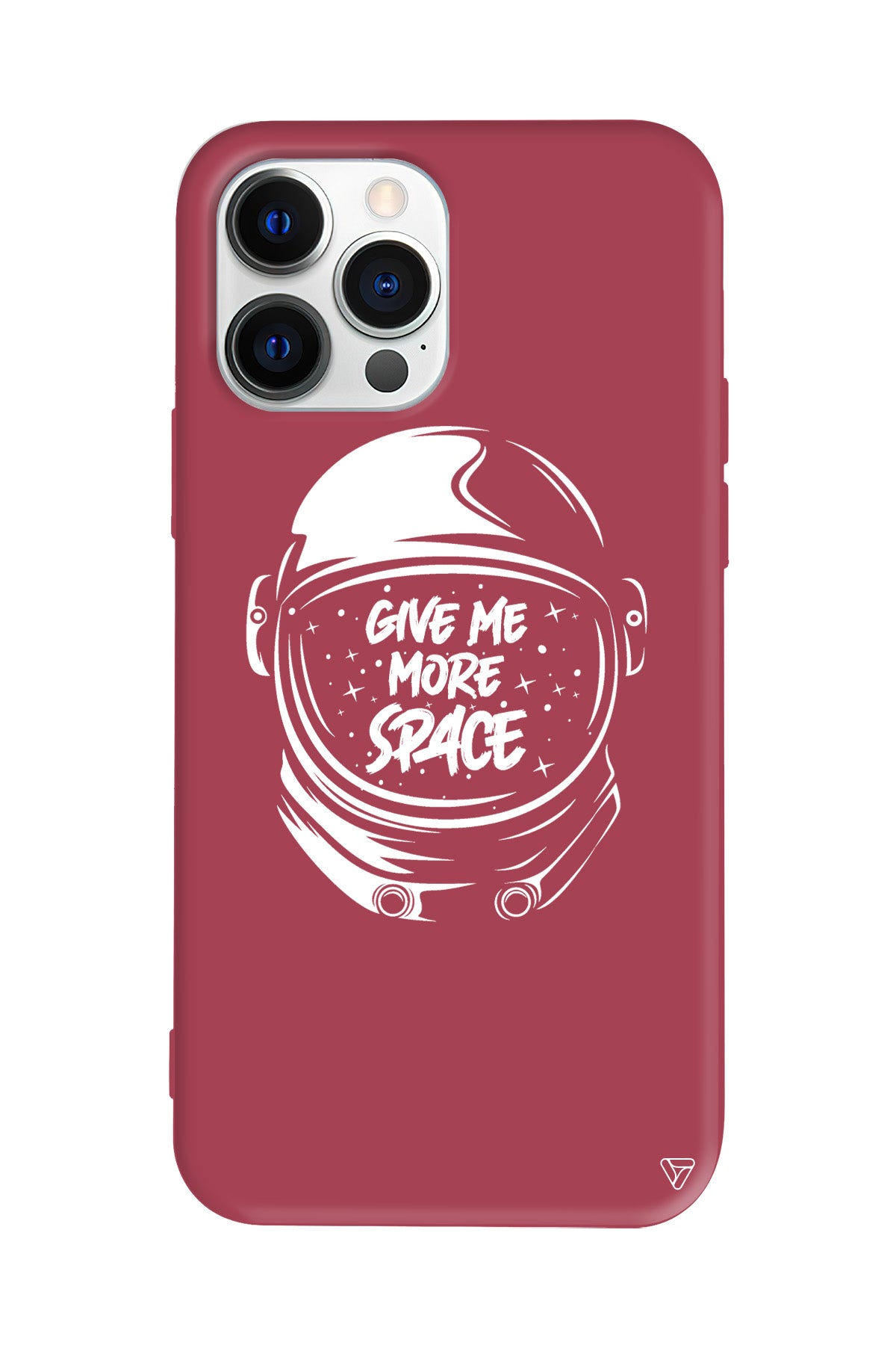 Give Me More Space Lansman Model İçi Kadife Silikon Telefon Kılıfı