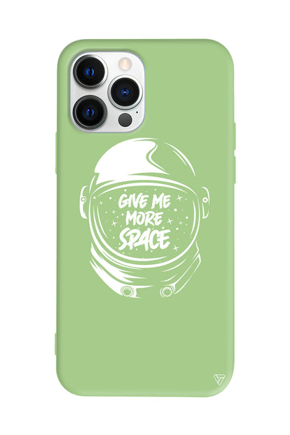 Give Me More Space Lansman Model İçi Kadife Silikon Telefon Kılıfı