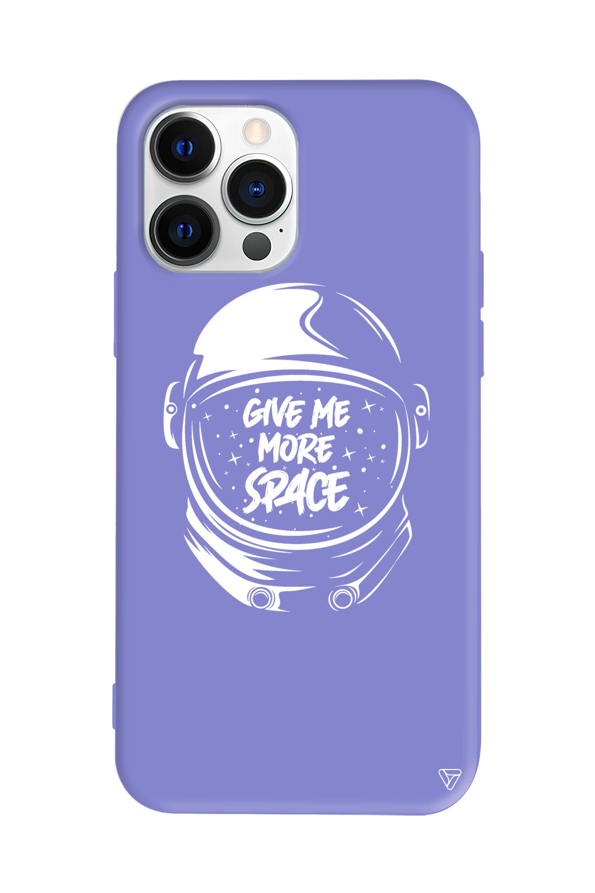 Give Me More Space Lansman Model İçi Kadife Silikon Telefon Kılıfı
