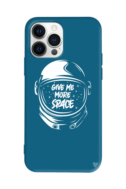 Give Me More Space Lansman Model İçi Kadife Silikon Telefon Kılıfı