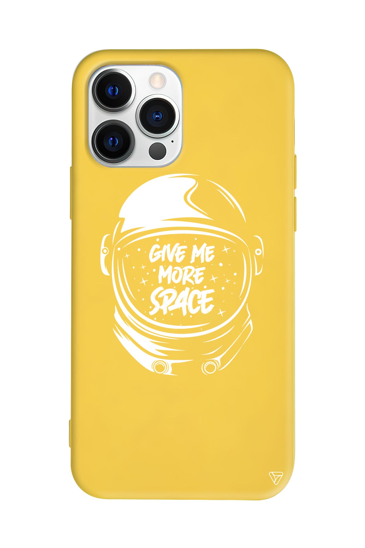 Give Me More Space Lansman Model İçi Kadife Silikon Telefon Kılıfı