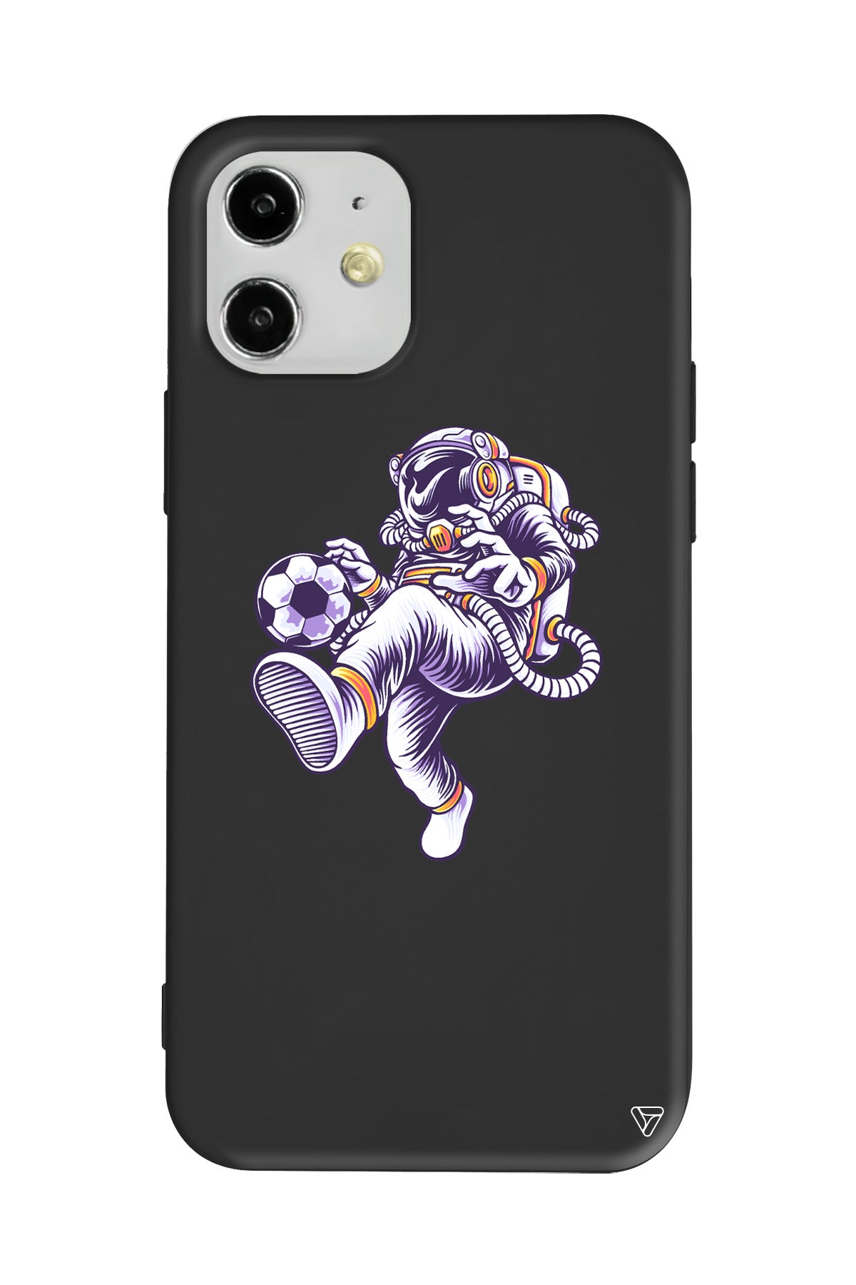 Uzayda Rovasata Lansman Model İçi Kadife Silikon Telefon Kılıfı