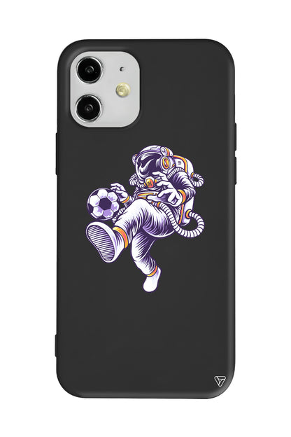 Uzayda Rovasata Lansman Model İçi Kadife Silikon Telefon Kılıfı