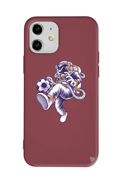 Uzayda Rovasata Lansman Model İçi Kadife Silikon Telefon Kılıfı