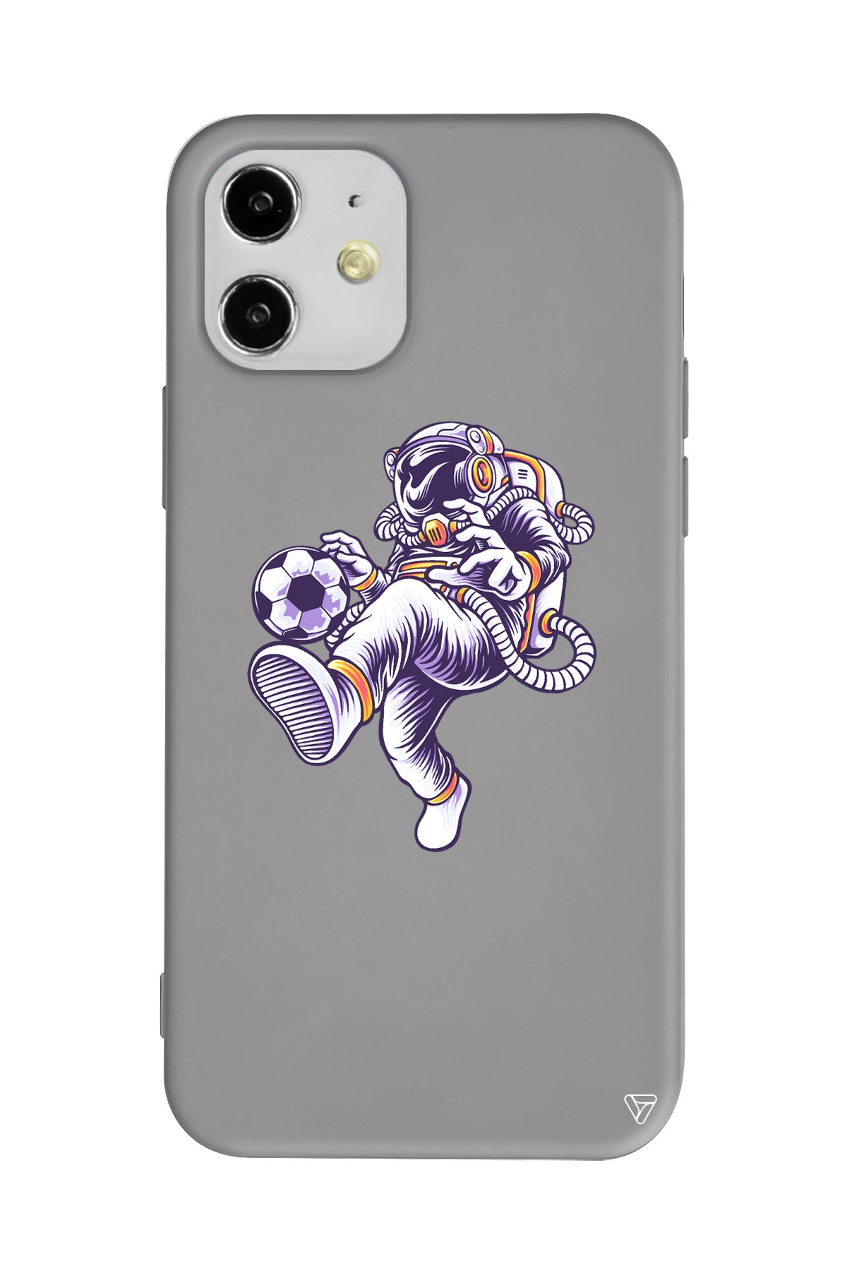 Uzayda Rovasata Lansman Model İçi Kadife Silikon Telefon Kılıfı