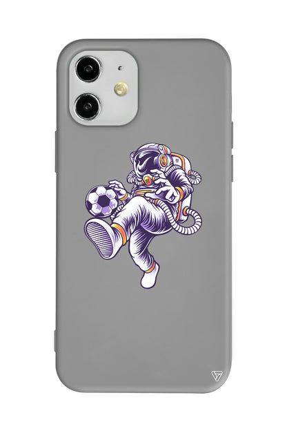 Uzayda Rovasata Lansman Model İçi Kadife Silikon Telefon Kılıfı