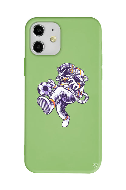 Uzayda Rovasata Lansman Model İçi Kadife Silikon Telefon Kılıfı