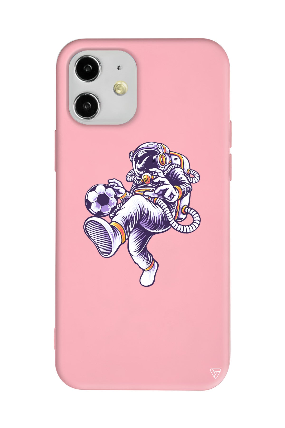 Uzayda Rovasata Lansman Model İçi Kadife Silikon Telefon Kılıfı