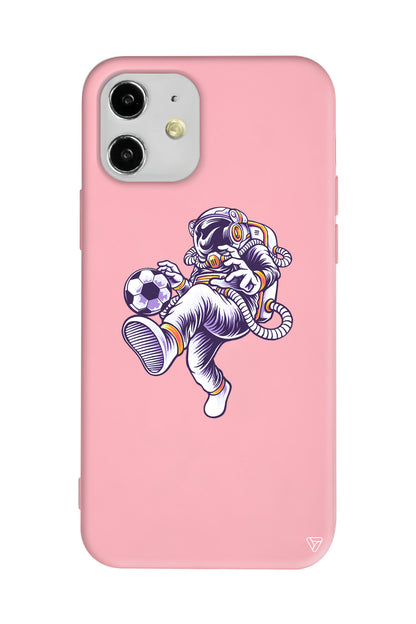 Uzayda Rovasata Lansman Model İçi Kadife Silikon Telefon Kılıfı