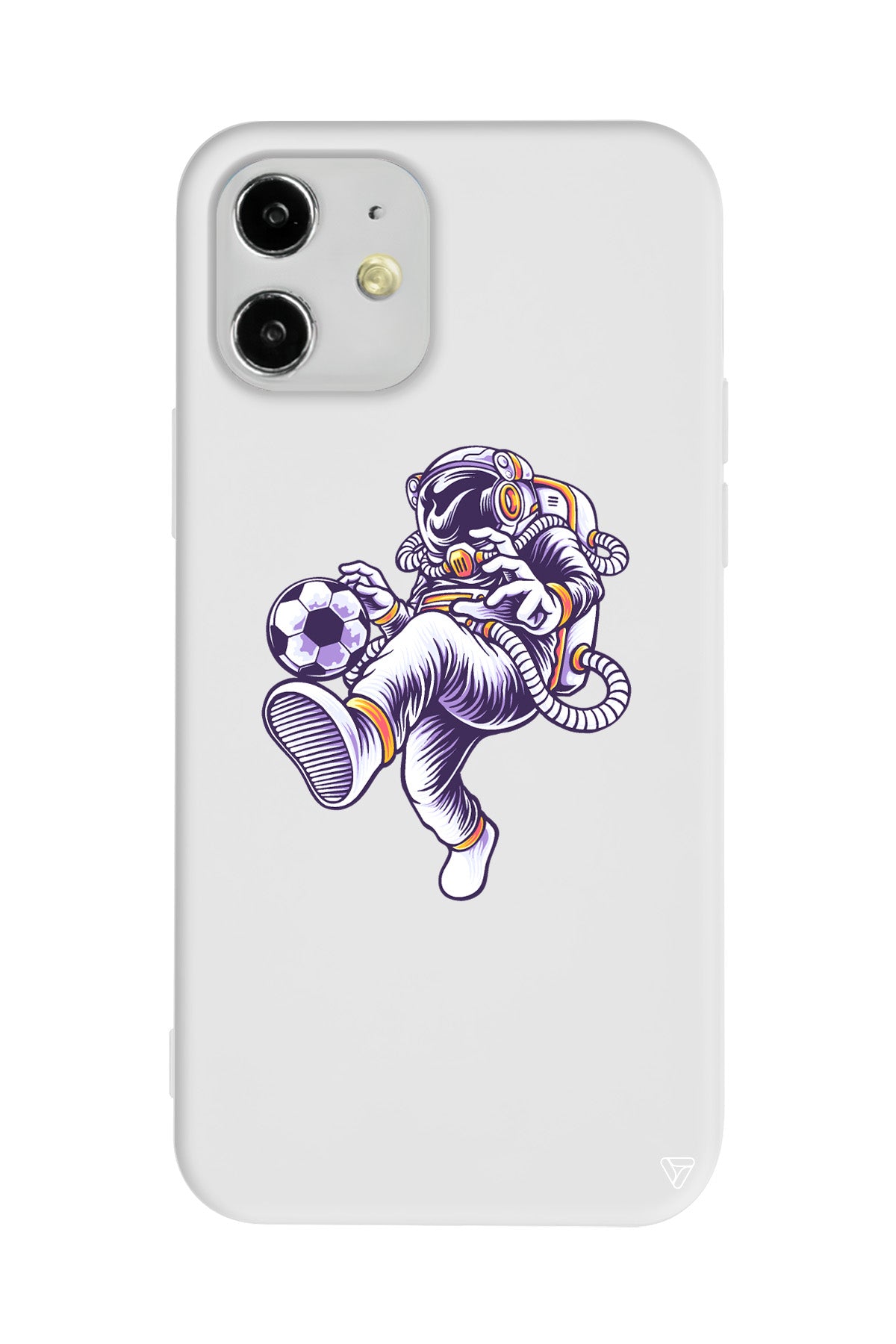 Uzayda Rovasata Lansman Model İçi Kadife Silikon Telefon Kılıfı