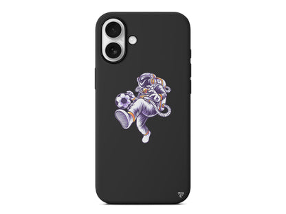 Uzayda Rovasata Lansman Model İçi Kadife Silikon Telefon Kılıfı