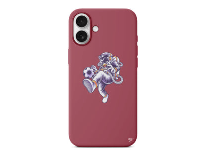 Uzayda Rovasata Lansman Model İçi Kadife Silikon Telefon Kılıfı – Plus Serisine Özel