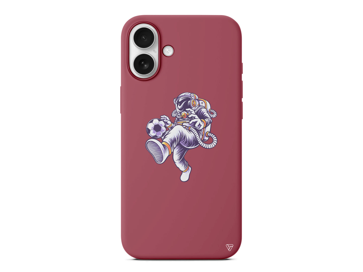 Uzayda Rovasata Lansman Model İçi Kadife Silikon Telefon Kılıfı