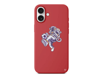 Uzayda Rovasata Lansman Model İçi Kadife Silikon Telefon Kılıfı – Plus Serisine Özel