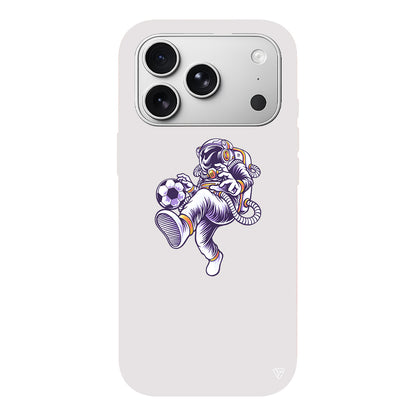 Uzayda Rovasata Lansman Model İçi Kadife Silikon Telefon Kılıfı