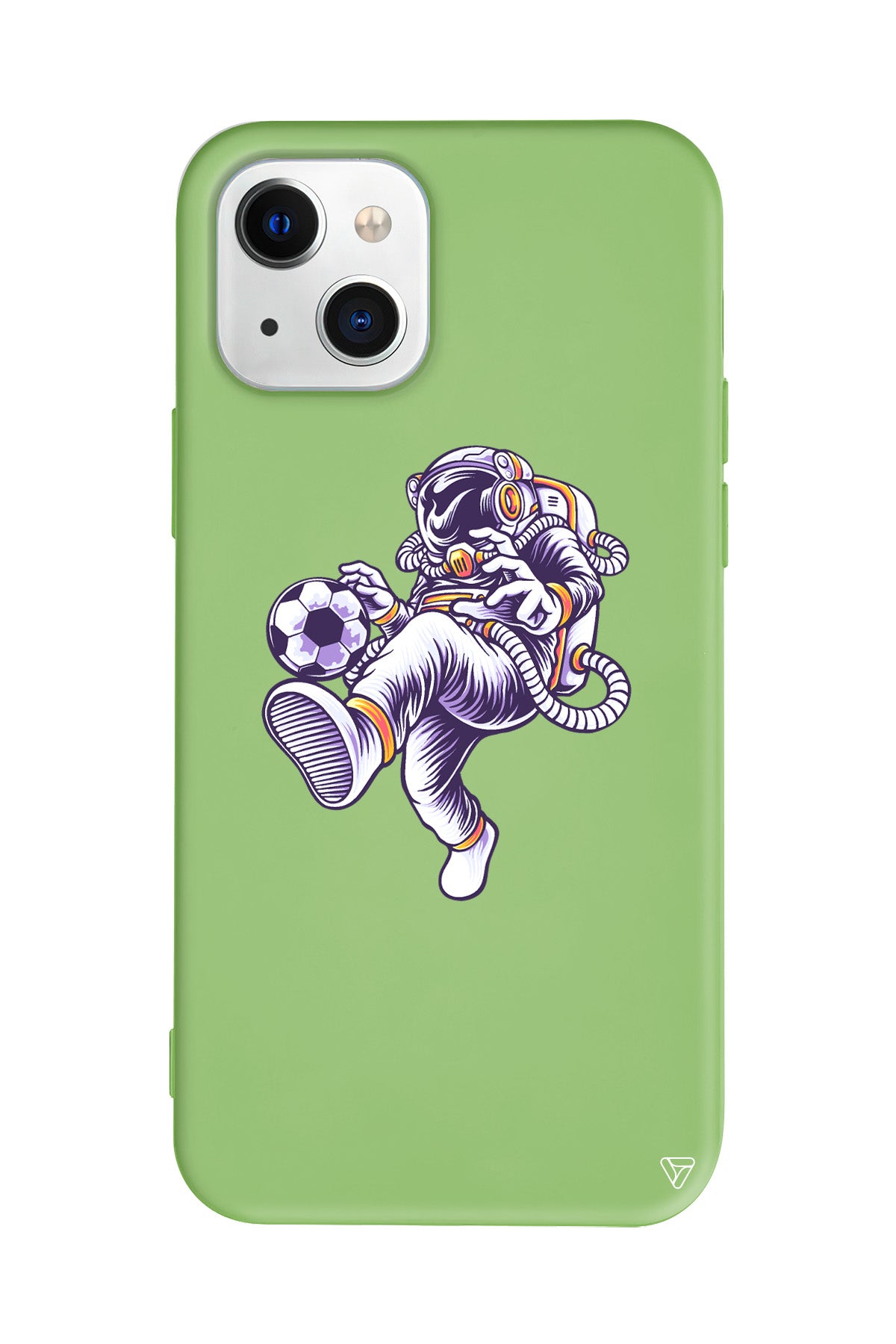 Uzayda Rovasata Lansman Model İçi Kadife Silikon Telefon Kılıfı