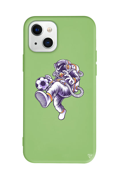 Uzayda Rovasata Lansman Model İçi Kadife Silikon Telefon Kılıfı