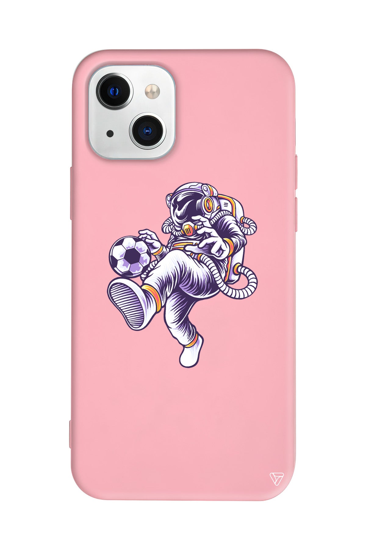 Uzayda Rovasata Lansman Model İçi Kadife Silikon Telefon Kılıfı