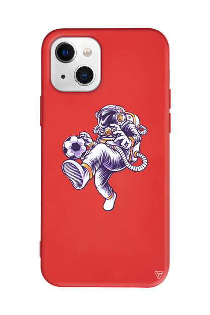 Uzayda Rovasata Lansman Model İçi Kadife Silikon Telefon Kılıfı – Plus Serisine Özel