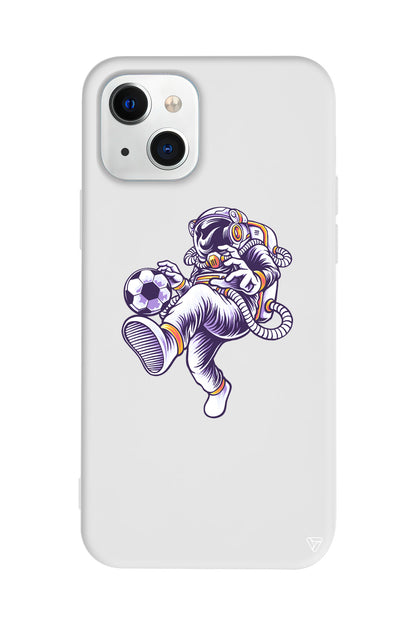 Uzayda Rovasata Lansman Model İçi Kadife Silikon Telefon Kılıfı