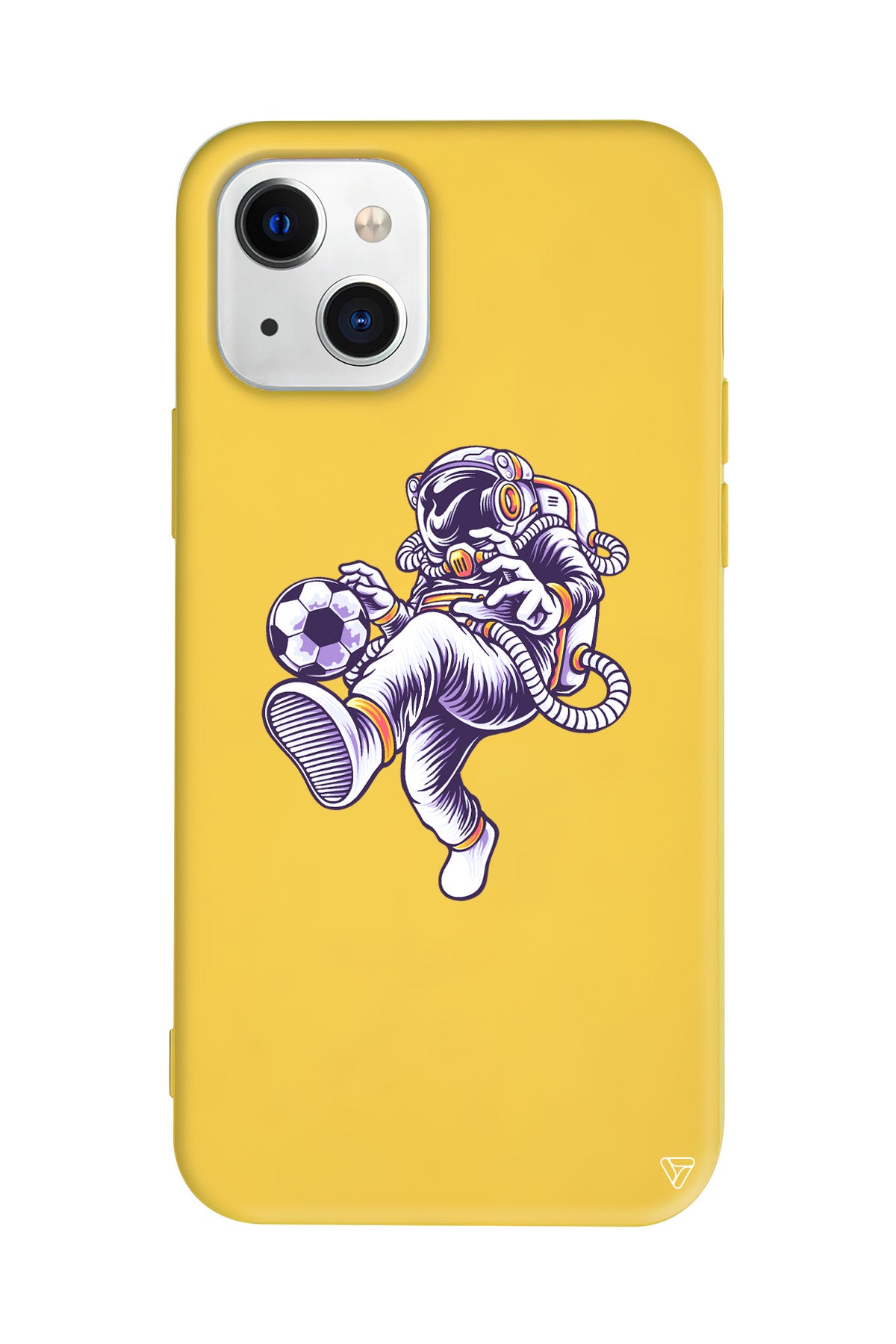 Uzayda Rovasata Lansman Model İçi Kadife Silikon Telefon Kılıfı