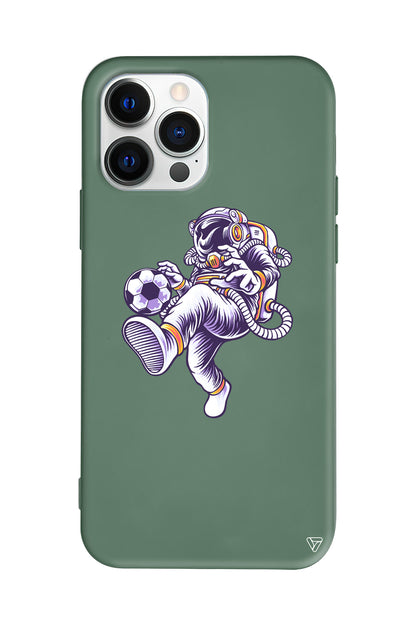 Uzayda Rovasata Lansman Model İçi Kadife Silikon Telefon Kılıfı