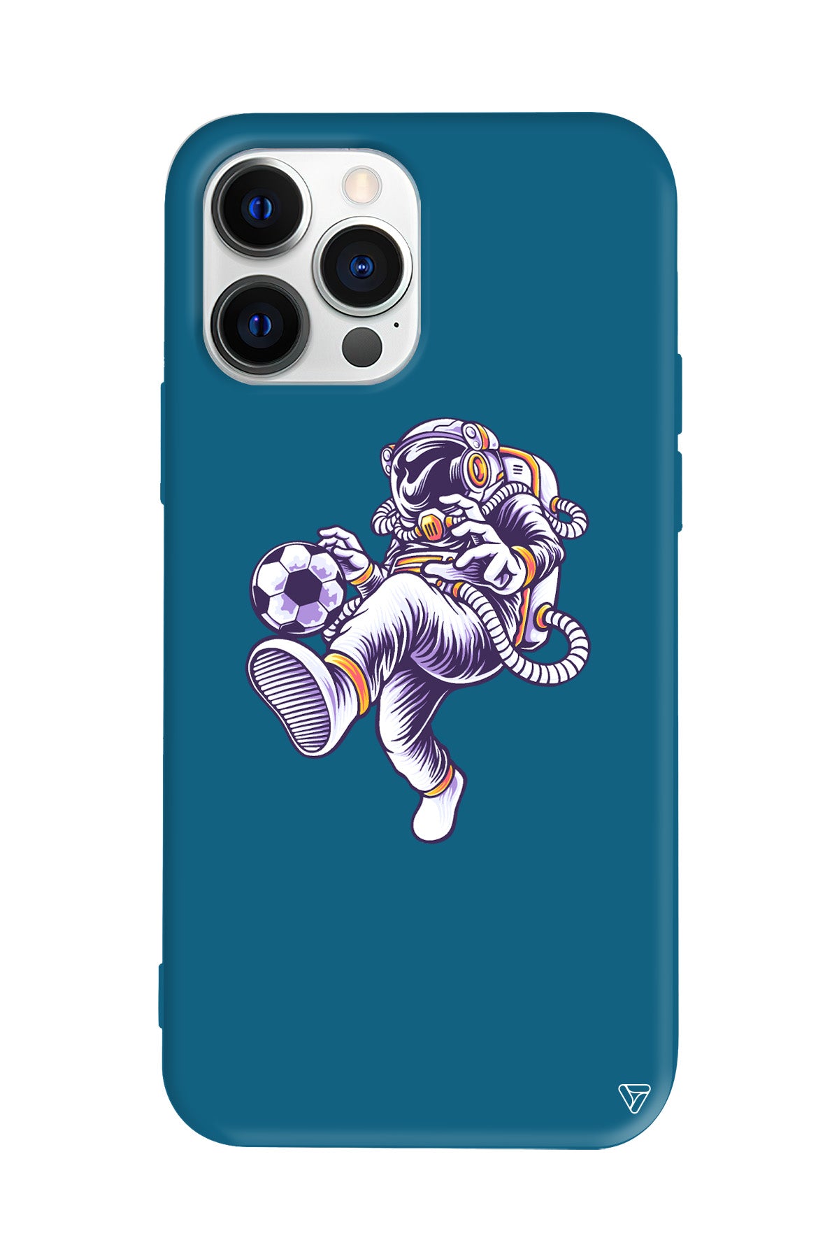 Uzayda Rovasata Lansman Model İçi Kadife Silikon Telefon Kılıfı